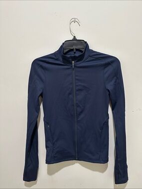 Bandier Navy Full-Zip Performance Jacket